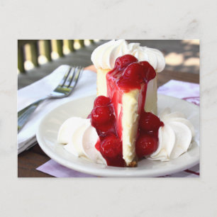 Carte postale Cheesecake