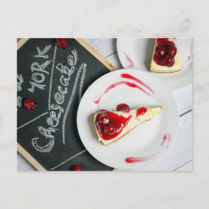 Carte Postale cheesecake de New York