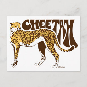 Carte Postale Cheetah