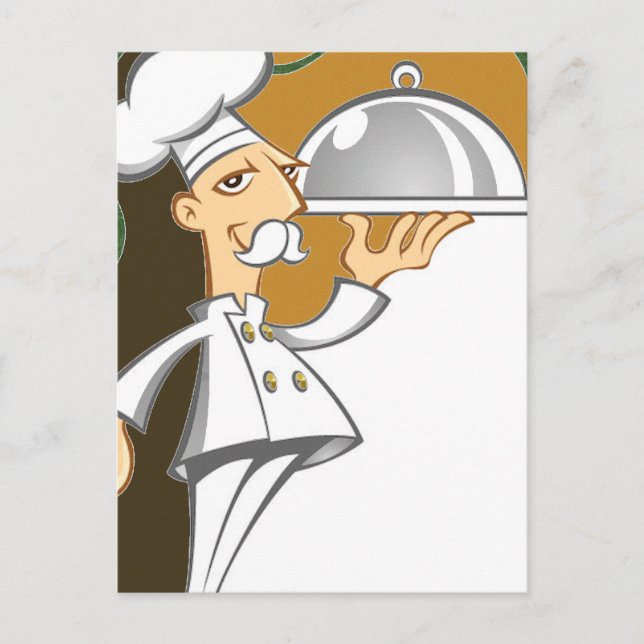 Carte Postale Chef (Devant)