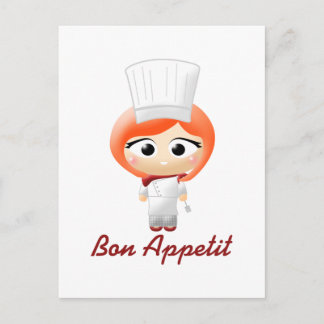 Carte Postale Chef