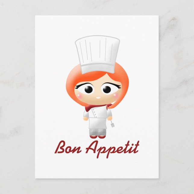 Carte Postale Chef (Devant)