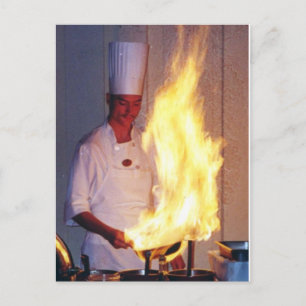 Carte Postale Chef