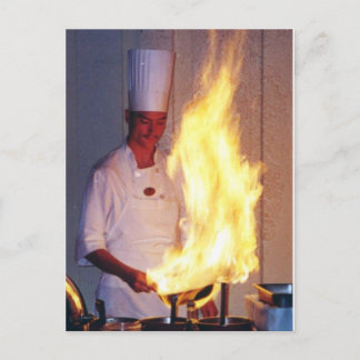 Carte Postale Chef