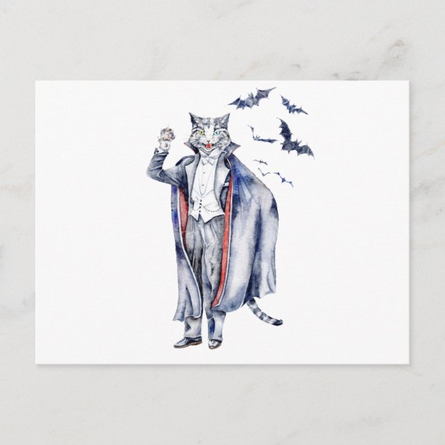 Carte Postale Chef Catula Vampire (Devant)