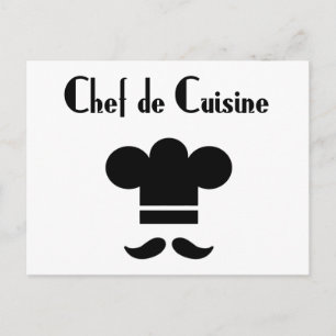 Carte Postale Chef de cuisine