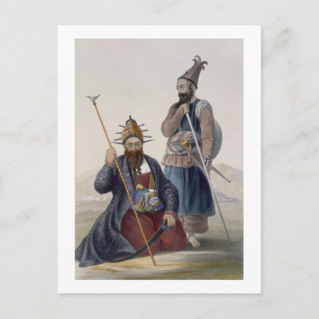 Carte Postale Chef de l'exécutif et adjoint de Sa Majesté le (Devant)