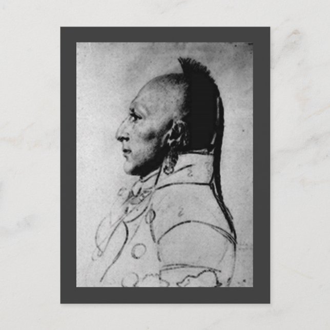 Carte Postale Chef des Petits Osages (Devant)