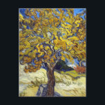 Carte Postale Chef-d'œuvre d'art du mûrier de Van Gogh<br><div class="desc">L'Art de Vincent Van Gogh - Le Mûrier - Vincent Van Gogh a peint "Le Mûrier" en 1889. Les peintures de Van Gogh étaient marquées par leur éclat, leur utilisation de couleurs fraîches et leurs coups de pinceau vigoureux. Van Gogh a peint Le Mûrier alors qu'il était à l'asile de...</div>