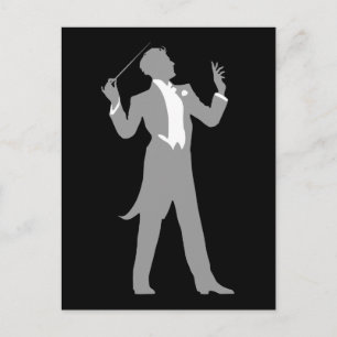 Carte Postale Chef d'orchestre