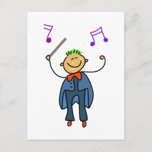 Carte Postale Chef d'orchestre