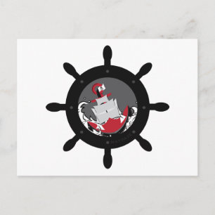 Carte Postale chef du capitaine maydaze