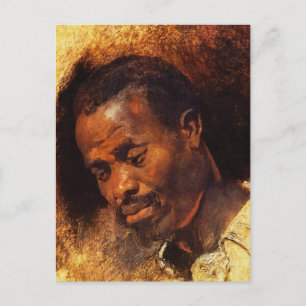 Carte Postale Chef du Negro par Peter Paul Rubens