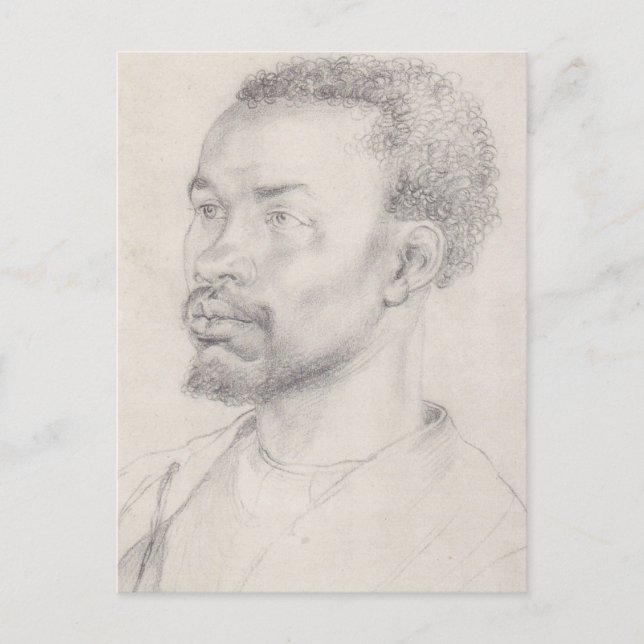Carte Postale Chef d'un Durer africain (Devant)