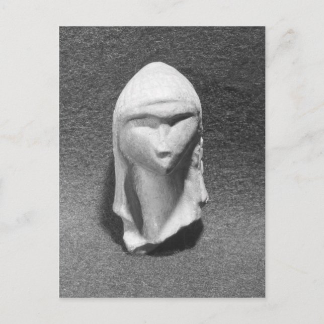 Carte Postale Chef d'une femme connue comme Vénus de Brassempouy (Devant)