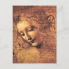 Chef d'une femme La Scapigliata Leonardo Da Vinci