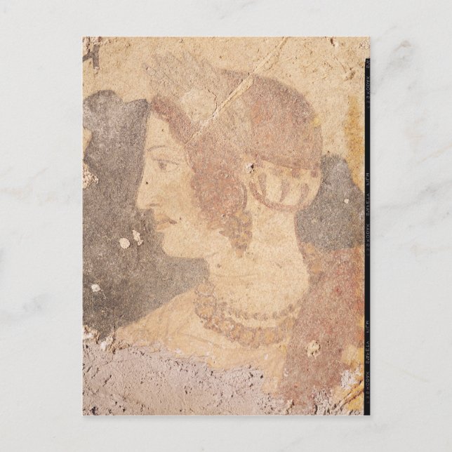 Carte Postale Chef d'une jeune femme, Velia (Devant)