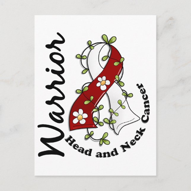 Carte Postale Chef et guerrier du cancer du cou 15 (Devant)