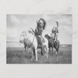 Carte Postale Chef indien à cheval, 1905