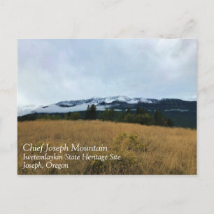 Carte Postale Chef Joseph Mountain, Oregon
