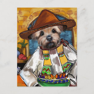 Carte Postale Chef Yorkie