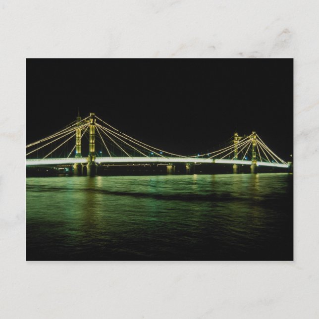 Carte Postale Chelsea Bridge, Londres, Angleterre (Devant)