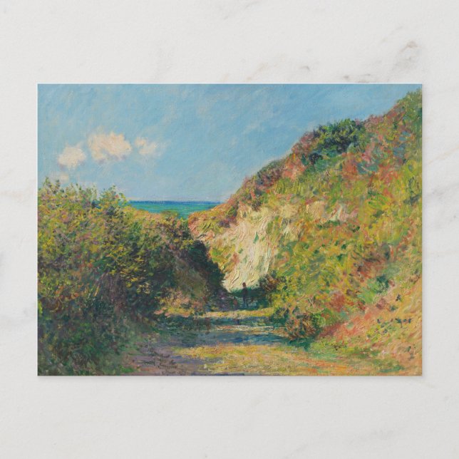 Carte Postale Chemin d'accès en panne | 1882 (Devant)