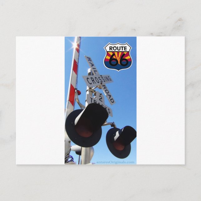 Carte Postale Chemin de fer 66 Arizona (Devant)