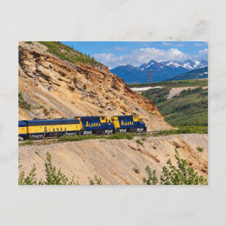 Carte Postale Chemin de fer de l'Alaska