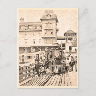 Carte Postale Chemin de fer et train Vineyard de Martha photo vi