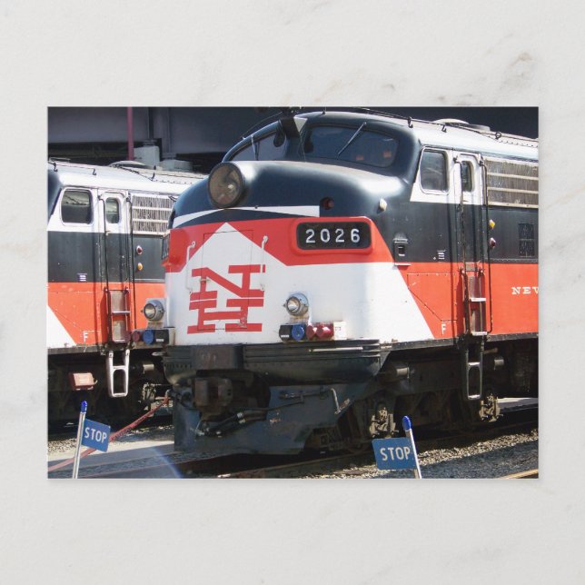 Carte Postale Chemin de fer New Haven ( C- DOT ) FL 9M 2026 (Devant)
