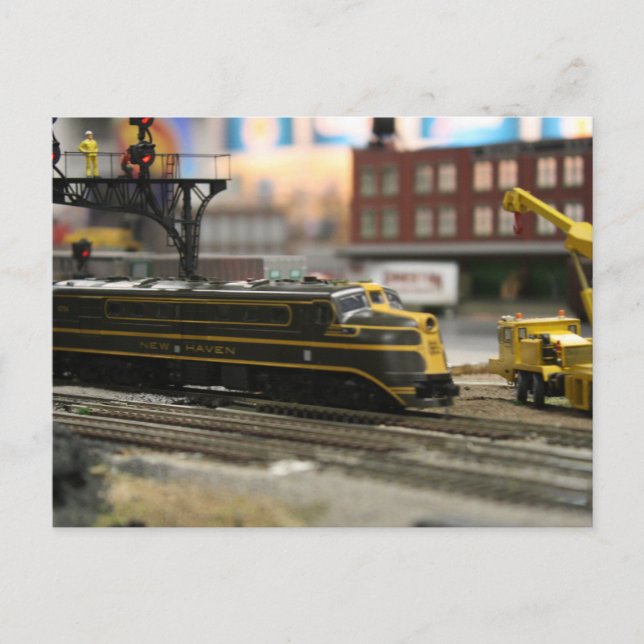 Carte Postale chemin de fer new haven dl-109 (Devant)