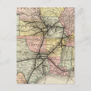 Carte Postale Chemin de fer Pacifique du Missouri