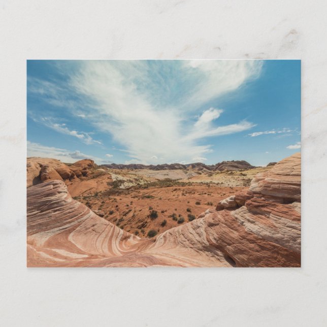Carte Postale Chemin de la vague d'incendie (Devant)