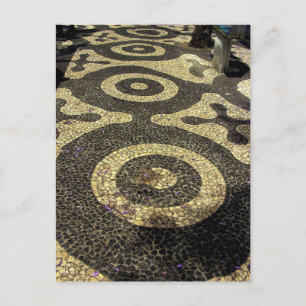 Carte Postale Chemin de l'art du galet : Funchal, Madère (Portug