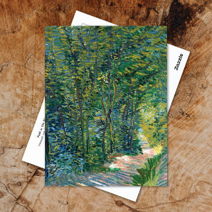 Carte Postale Chemin de Woods Vincent van Gogh