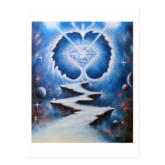 Carte Postale Chemin du coeur