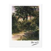 Chemin du jardin à Rueil par Édouard Manet
