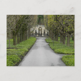 Carte Postale Chemin du jardin historique