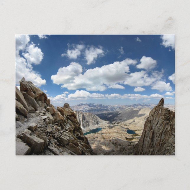 Carte Postale Chemin Mt Whitney - sentier John Muir (Devant)