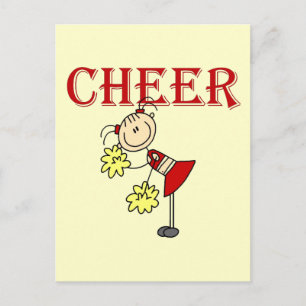 Carte Postale CHEMISE Cheerleader Tshirts et Cadeaux
