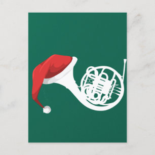 Carte Postale Chemise de Noël de la Corne française - Père Noël 