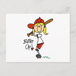 Carte Postale Chemises de baseball Batter Up et cadeaux