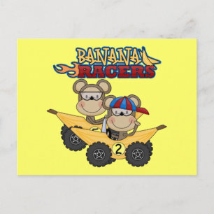 Carte Postale Chemises et cadeaux Banana Racers