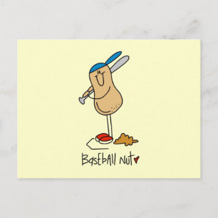 Carte Postale Chemises et cadeaux Baseball Nut