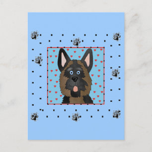 Carte Postale Chemises et cadeaux bergers allemands