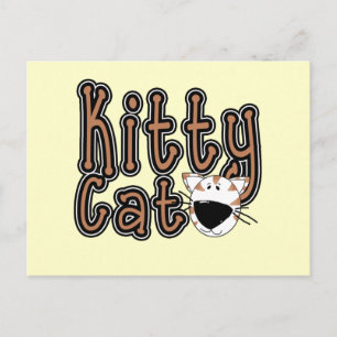 Carte Postale Chemises et cadeaux Cute Kitty Cat