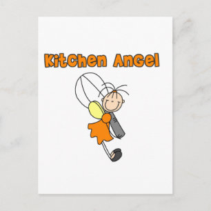 Carte Postale Chemises et Cadeaux d'Ange de Cuisine