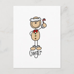 Carte Postale Chemises et Cadeaux Gingerbread Ginger Cookie