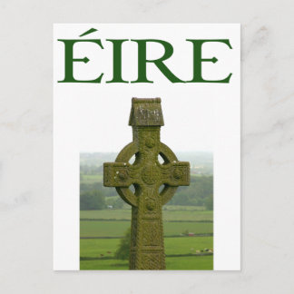 Carte Postale Chemises et cadeaux irlandais Celtic Cross Eire